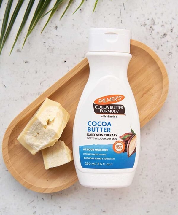 COCOA BUTTER FORMULA SOFTENS SMOOTHES DAILY SKIN THERAPY LOTION 250ml - Image 2