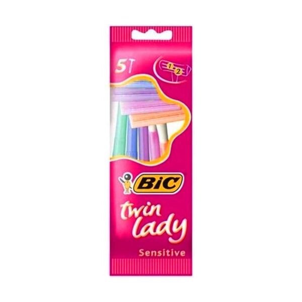 Maszynka do golenia Twin Lady Sensitive 5 sztuk